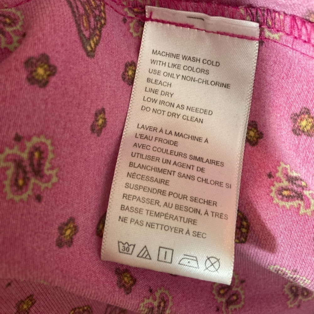 Urban Outfitters Samira Fuchsia satin butterfly dress Large - Picture 10 of 12